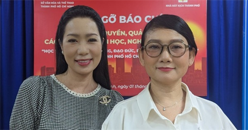 Trịnh Kim Chi, Mỹ Uyên góp sức quảng bá tác phẩm học tập Bác Hồ